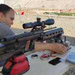 مصطفی ایزدی بنچ رست تفنگ بادی۱۰۰ یارد