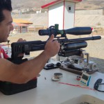 کامران ذاکری بنچ رست تفنگ بادی۱۰۰ یارد