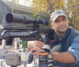 مسابقه بنچ رست 75 یارد IRBR تاریح 13 آذر 1404 - باشگاه تک تیرانداز ورامین یامین کاظمی تفنگ بادی